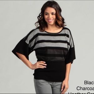 [EUC] CABLE & GAUGE Kimono Sleeve Sweater